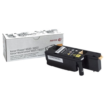 Картридж Xerox Phaser 6020/6022/WC6025/6027 Yellow